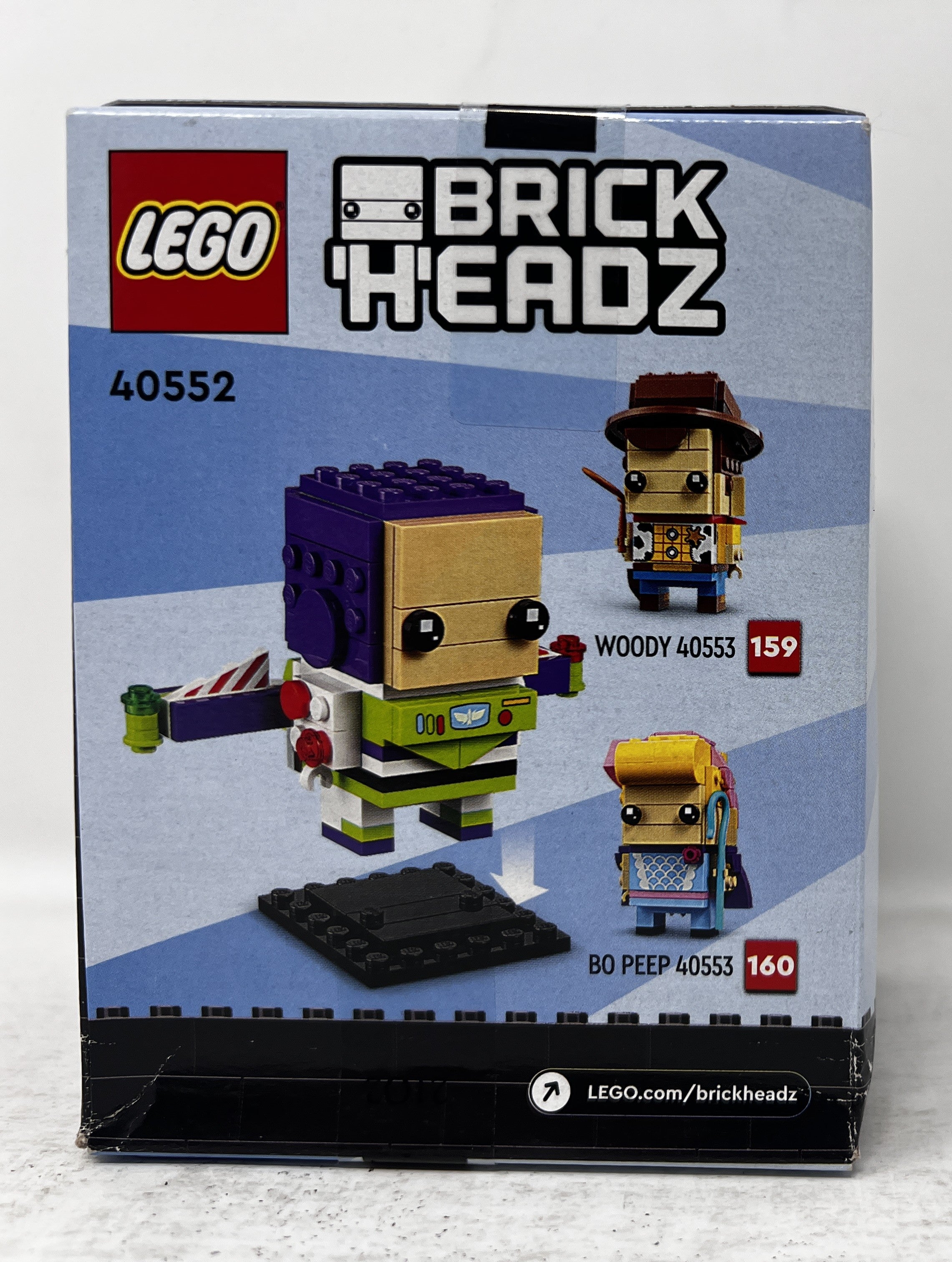 LEGO Disney Brickheadz Buzz Lightyear 40552 (Shelf wear, see pictures)