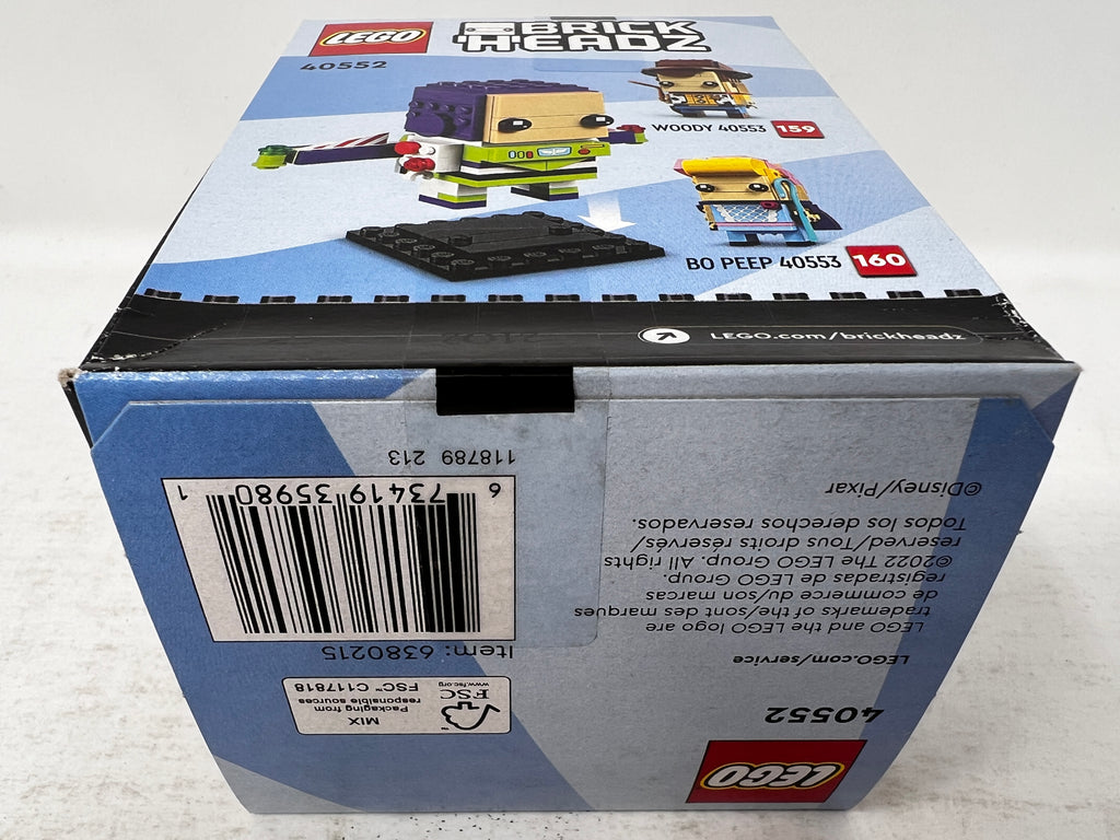 LEGO Disney Brickheadz Buzz Lightyear 40552 (Shelf wear, see pictures)