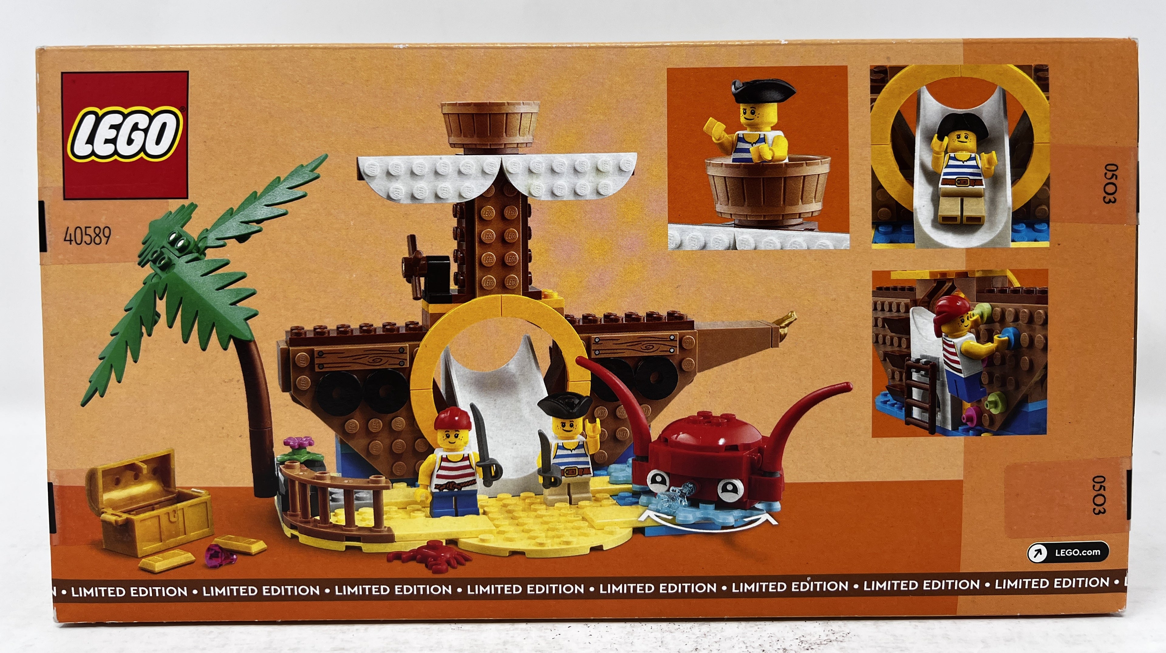 LEGO Pirate Ship Playground 40589 (Graphics tear, see pictures))