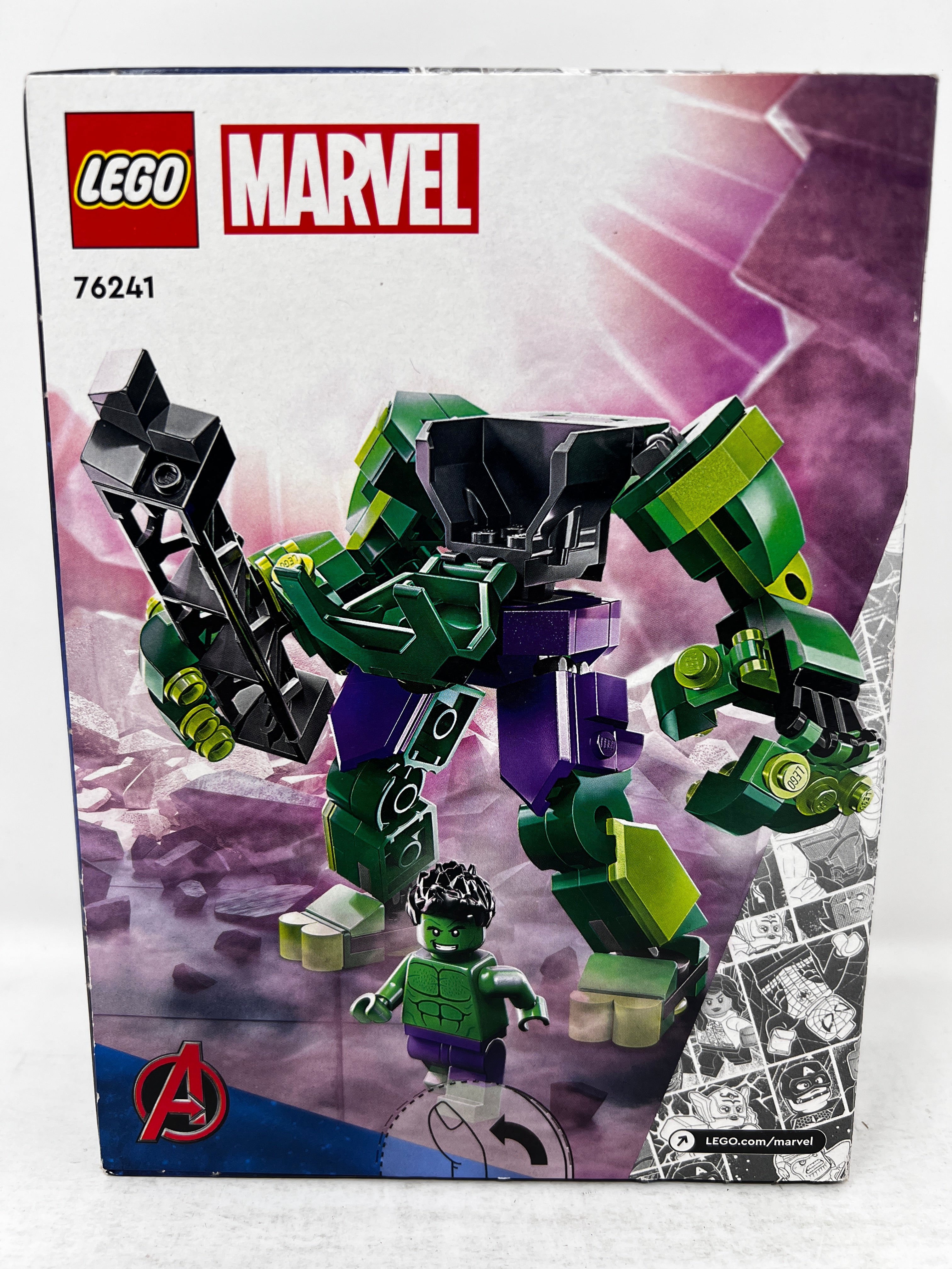LEGO Hulk Mech Armor 76241 (Box crushing, shelf wear, see pictures)