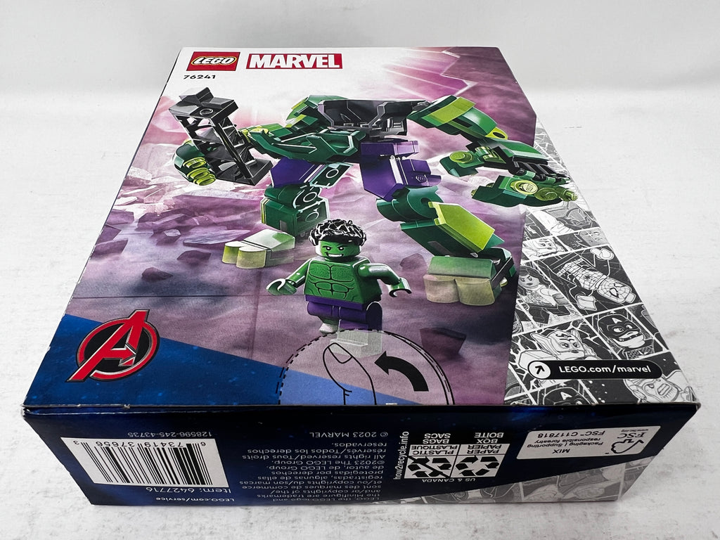 LEGO Hulk Mech Armor 76241 (Box crushing, shelf wear, see pictures)