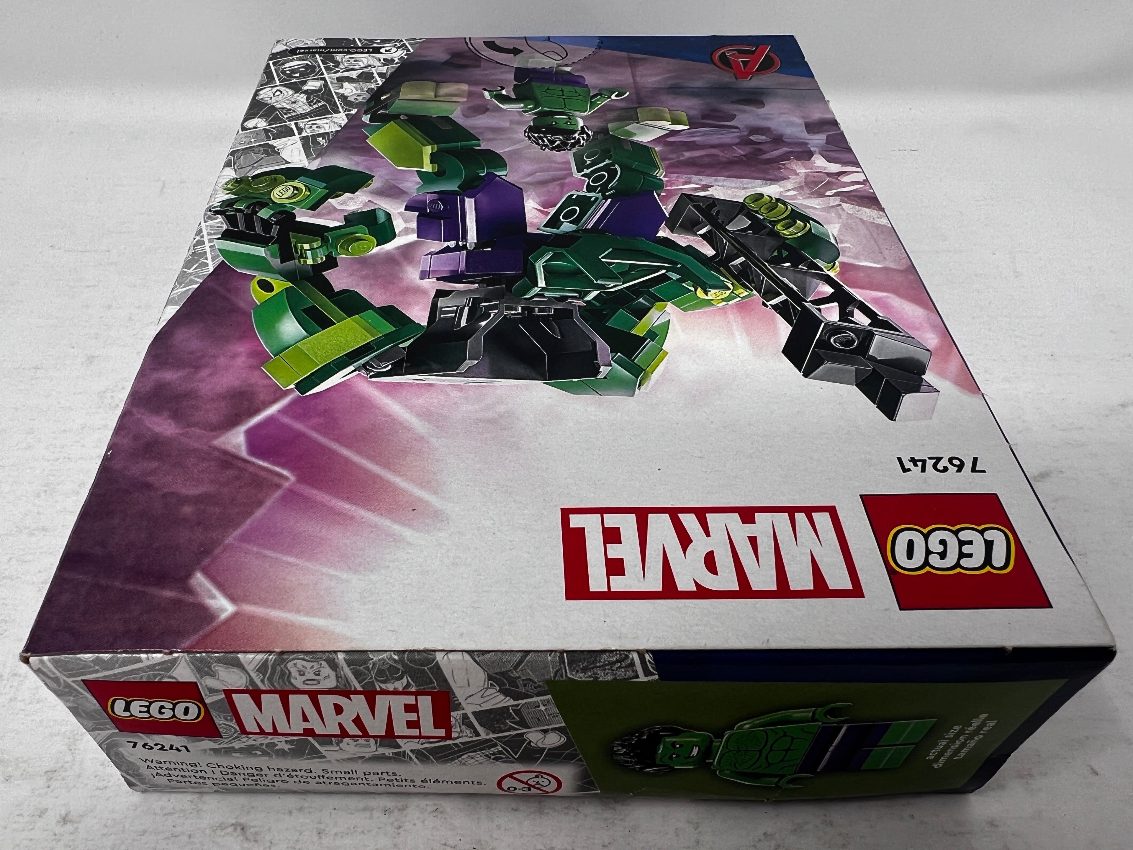 LEGO Hulk Mech Armor 76241 (Box crushing, shelf wear, see pictures)