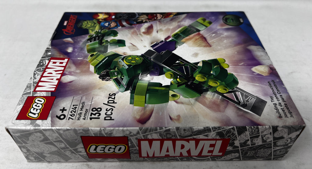 LEGO Hulk Mech Armor 76241 (Box crushing, shelf wear, see pictures)