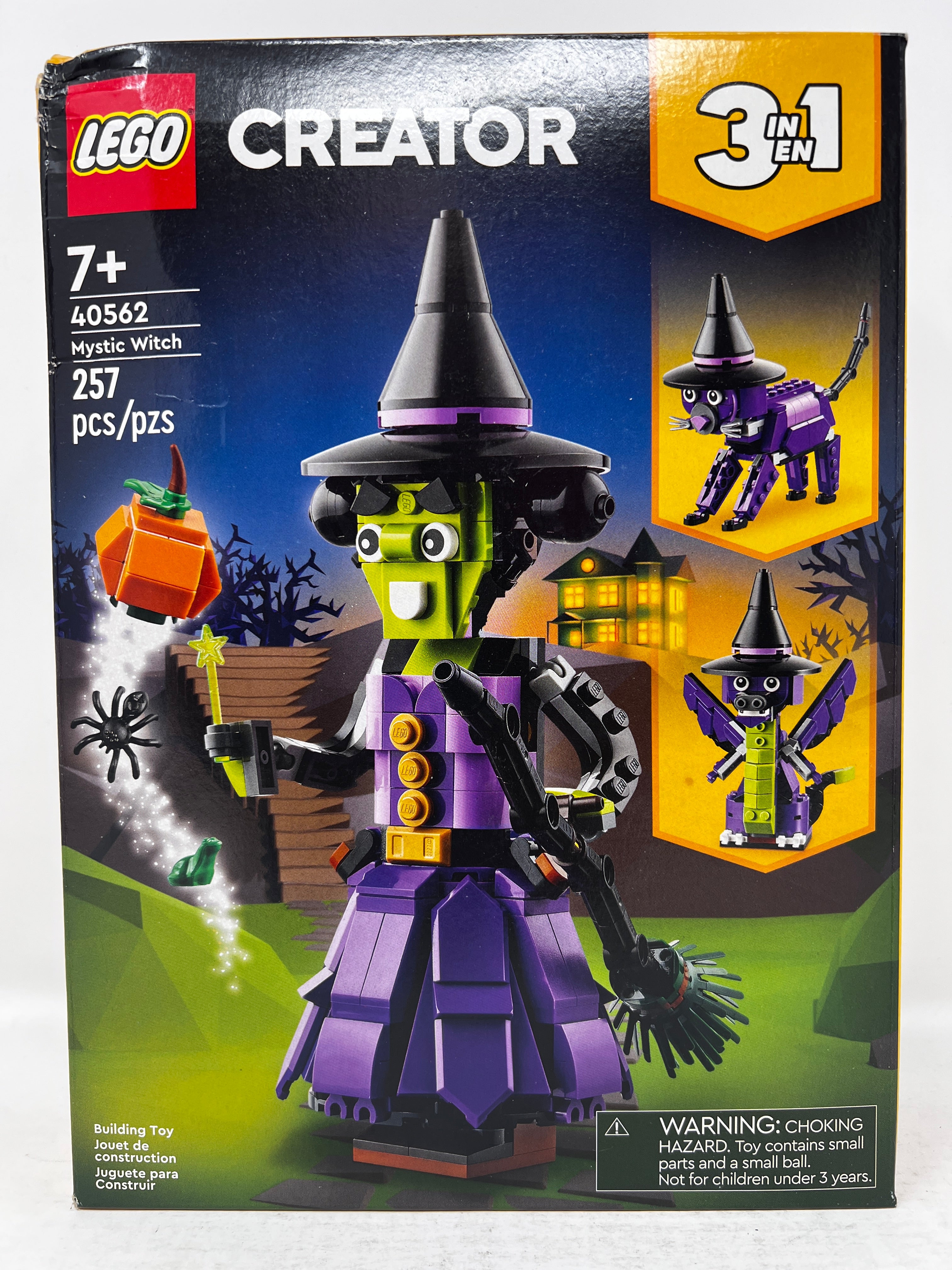 LEGO Creator 3 in 1 Mystic Witch 40562 (Damaged,  see pictures)