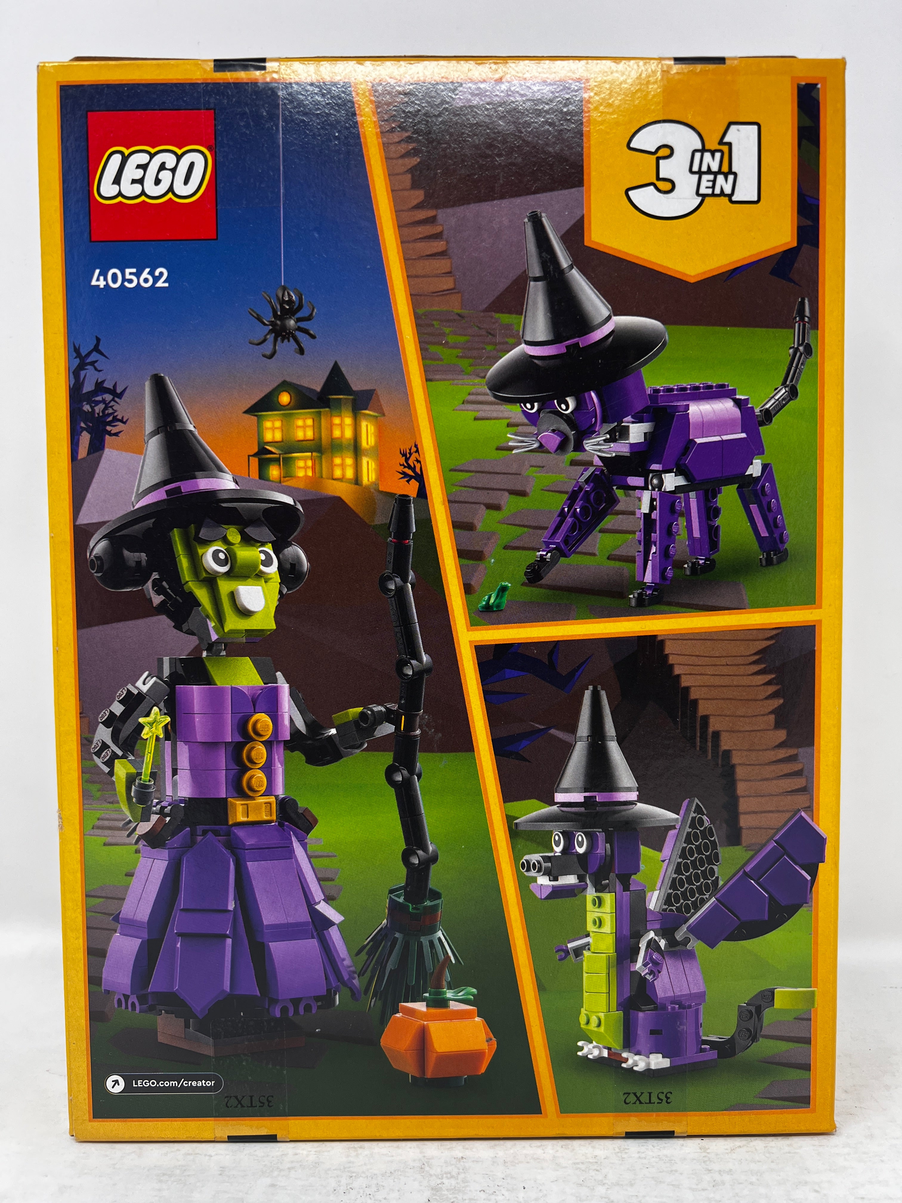 LEGO Creator 3 in 1 Mystic Witch 40562 (Damaged,  see pictures)