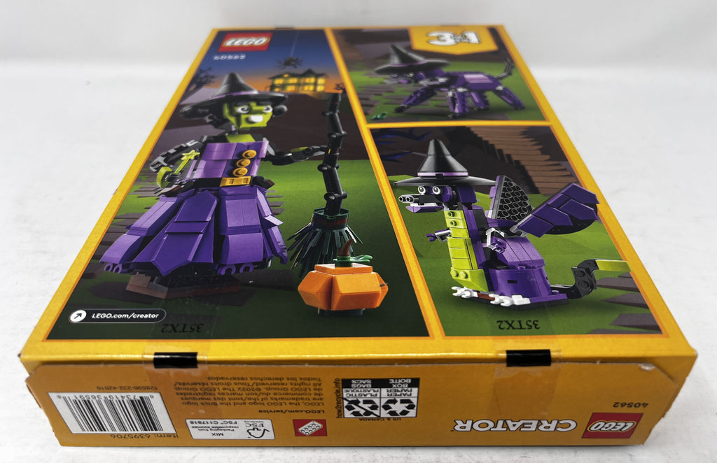 LEGO Creator 3 en 1 Sorcière Mystique #40562