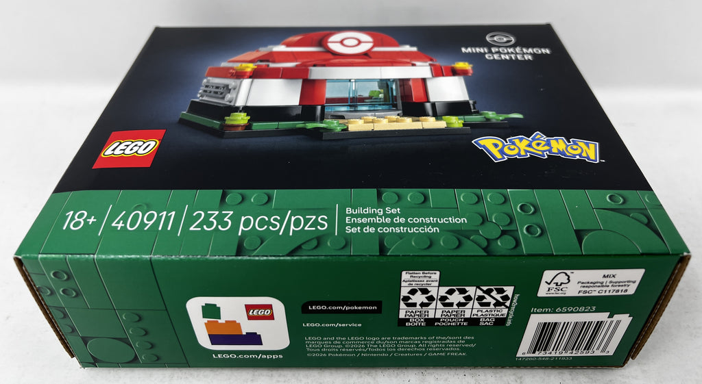 LEGO Pokémon Mini Pokemon Center 40911