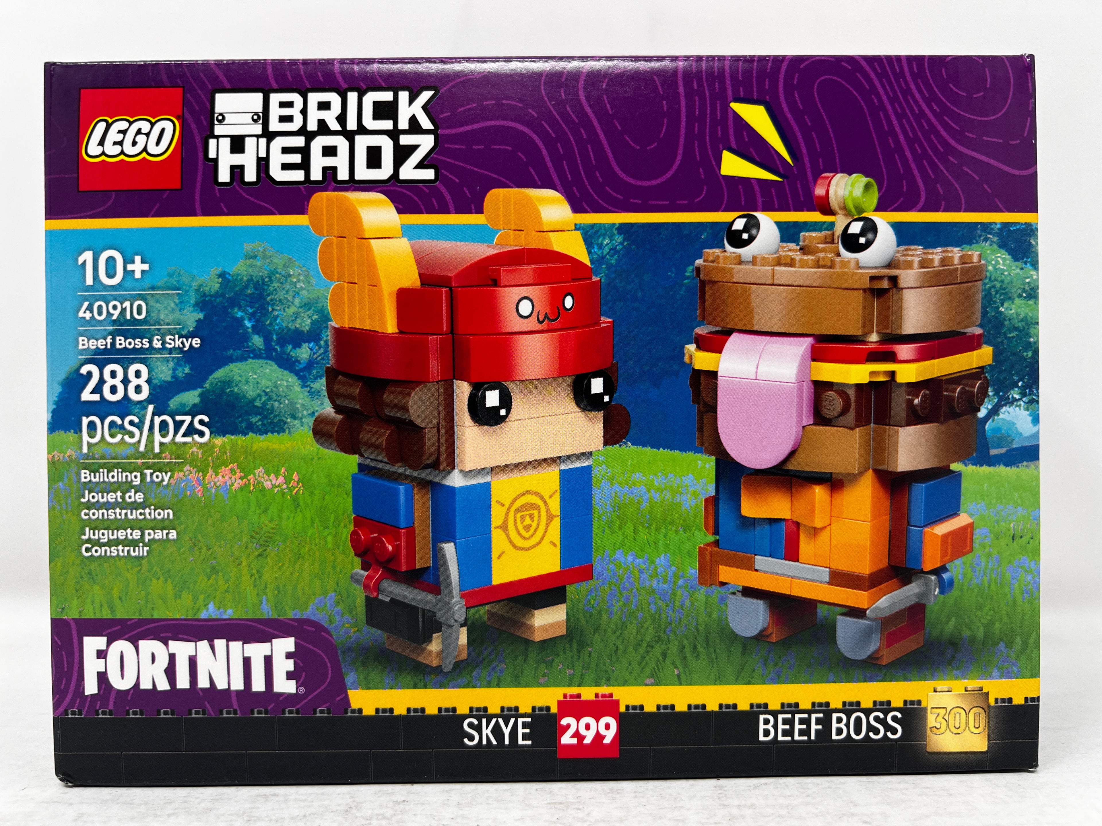 LEGO Brickheadz Fortnite Beef Boss & Skye 40910