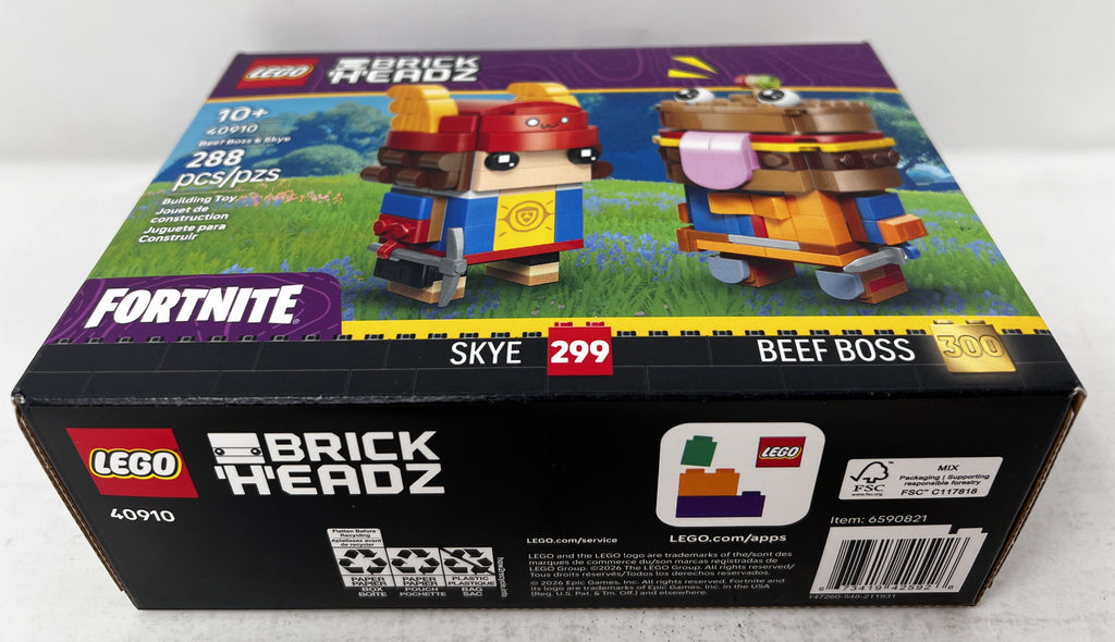 LEGO Brickheadz Fortnite Beef Boss & Skye 40910
