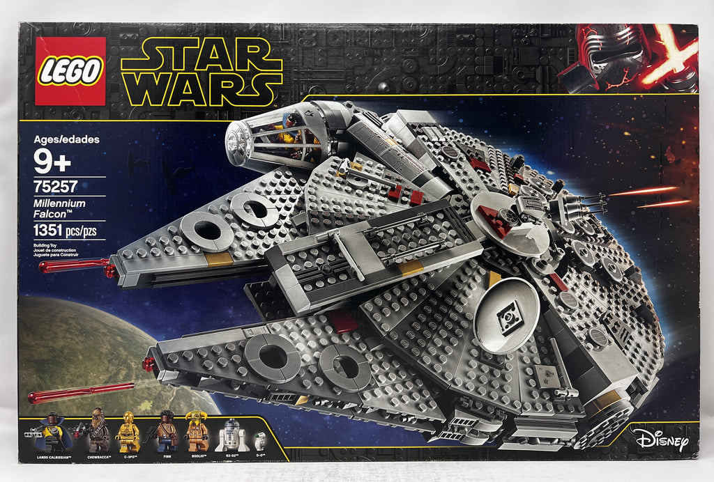 LEGO Star Wars Millennium Falcon 75257 (Heavy shelf wear, see pictures)
