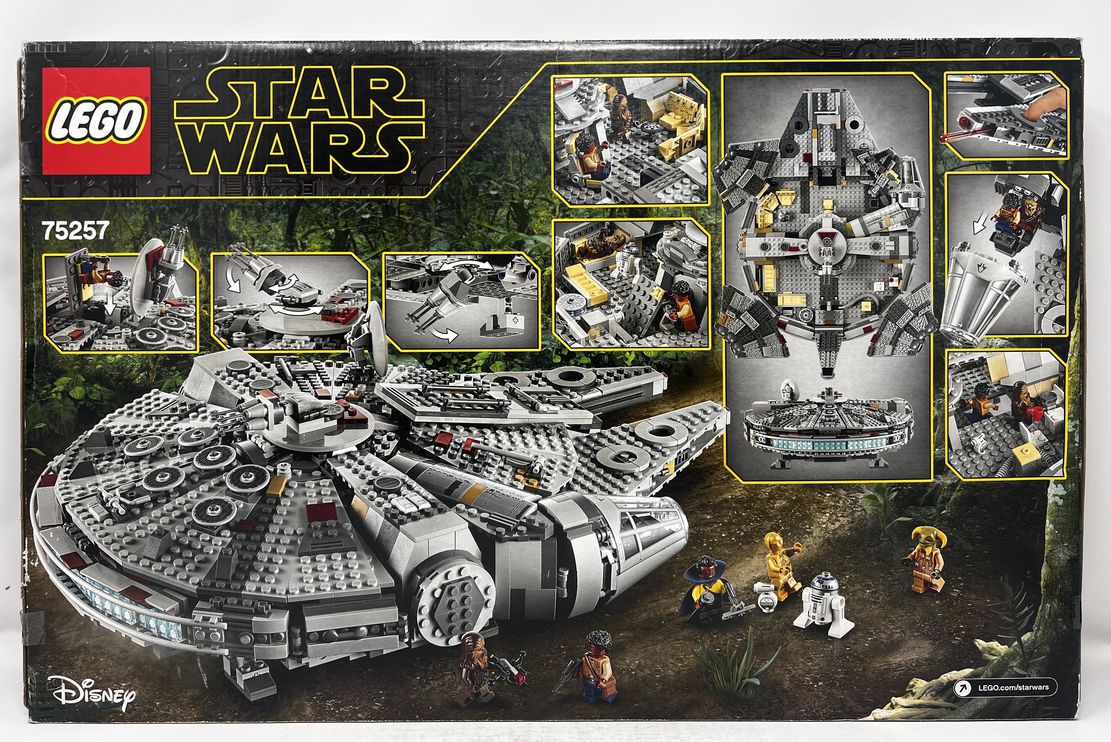 LEGO Star Wars Millennium Falcon 75257 (Heavy shelf wear, see pictures)
