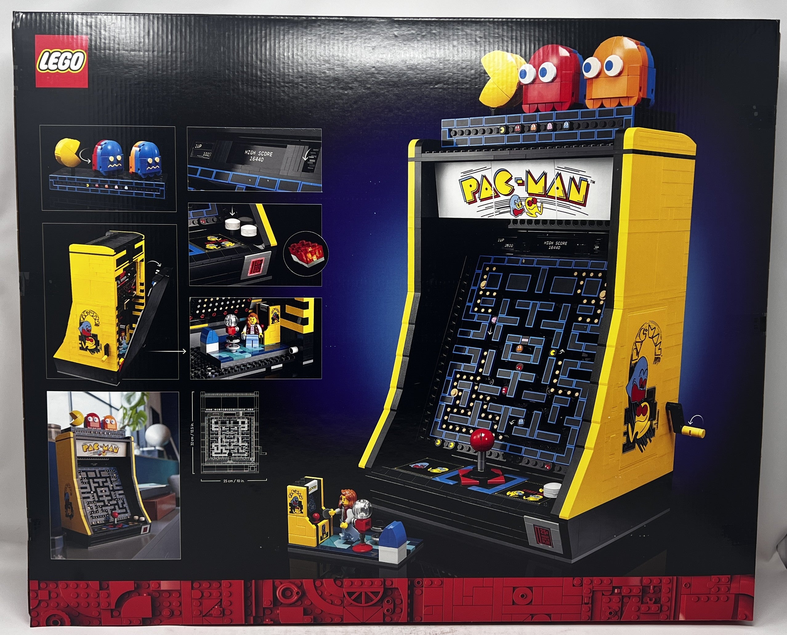 LEGO Icons Pac-Man 10323 (Box damage, see pictures)
