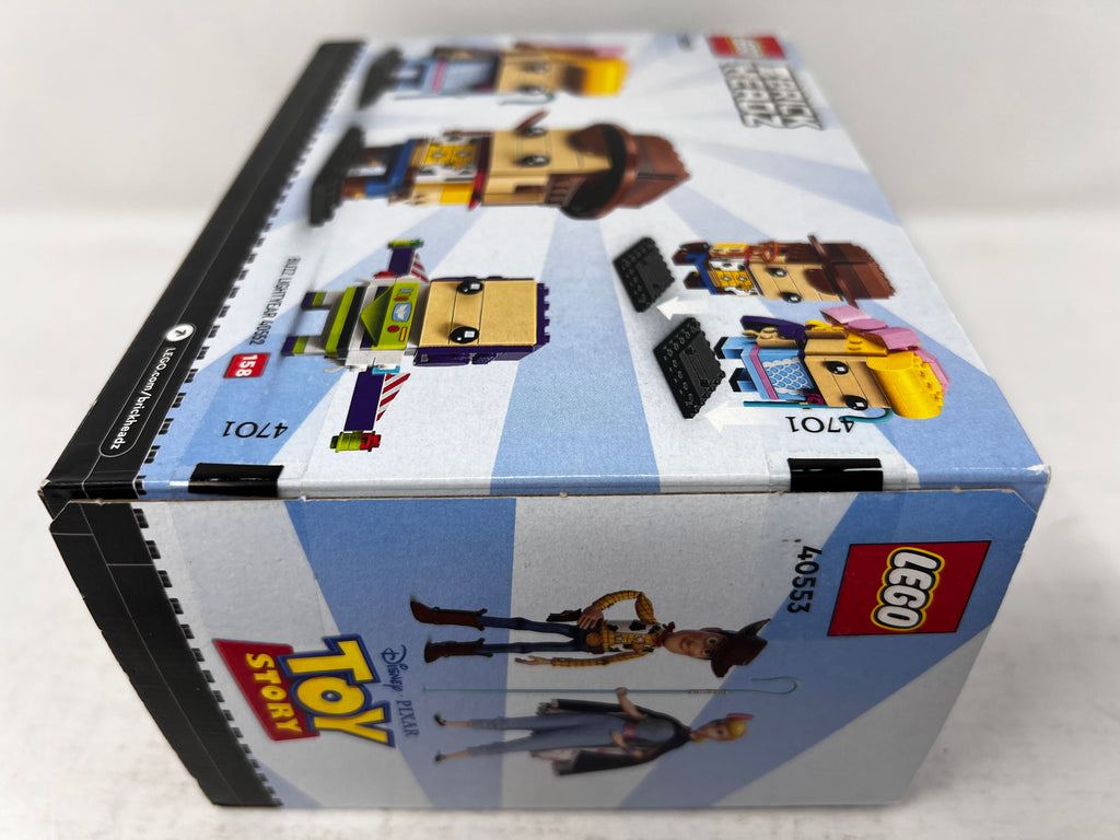 LEGO Brickheadz Disney Toy Story Woody & Bo Peep 40553 Glue and shelf wear, see pictures))