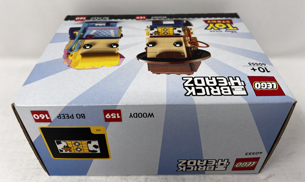 LEGO Brickheadz Disney Toy Story Woody & Bo Peep 40553 Glue and shelf wear, see pictures))