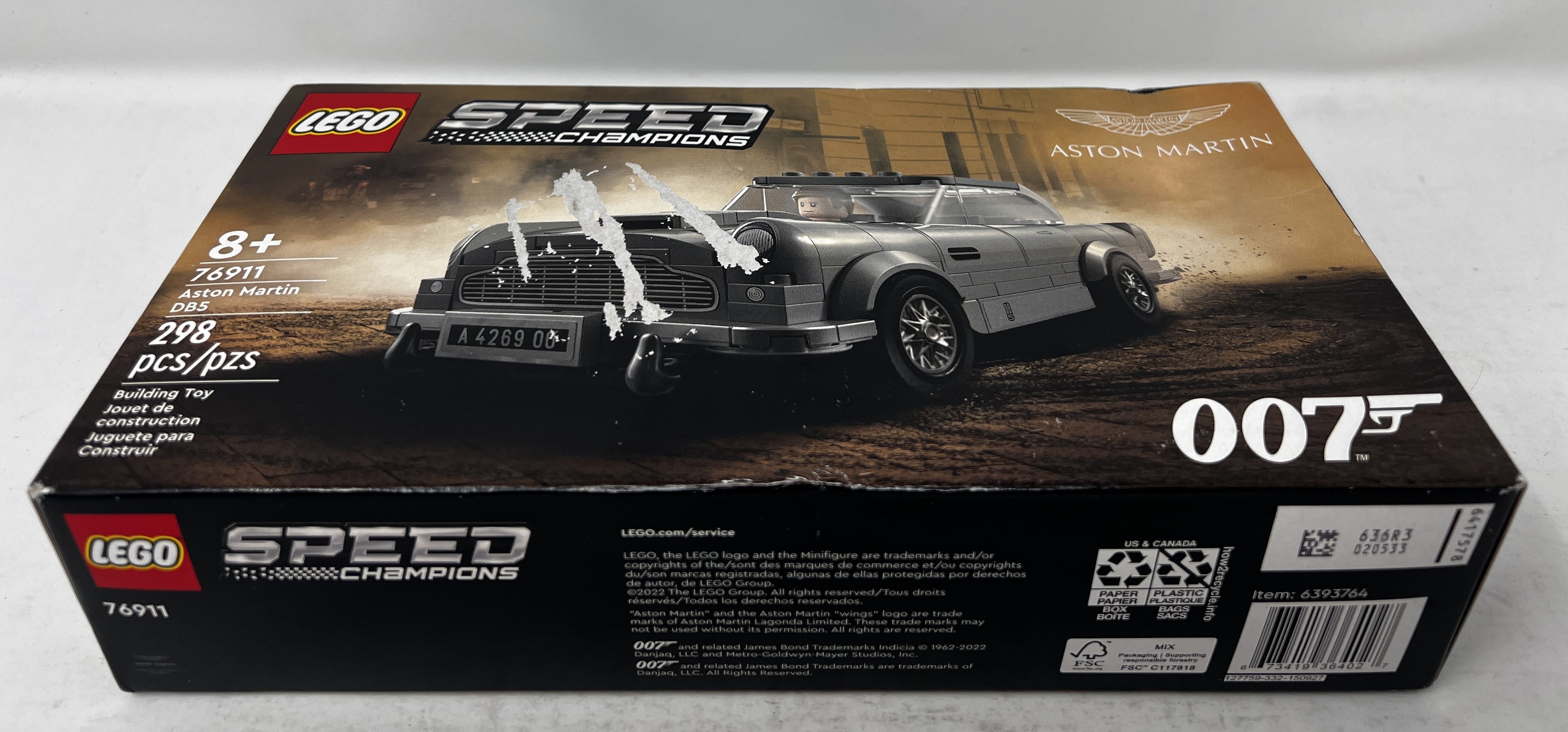 LEGO Speed Champions Aston Martin DB5 76911 (damaged box, see pictures)