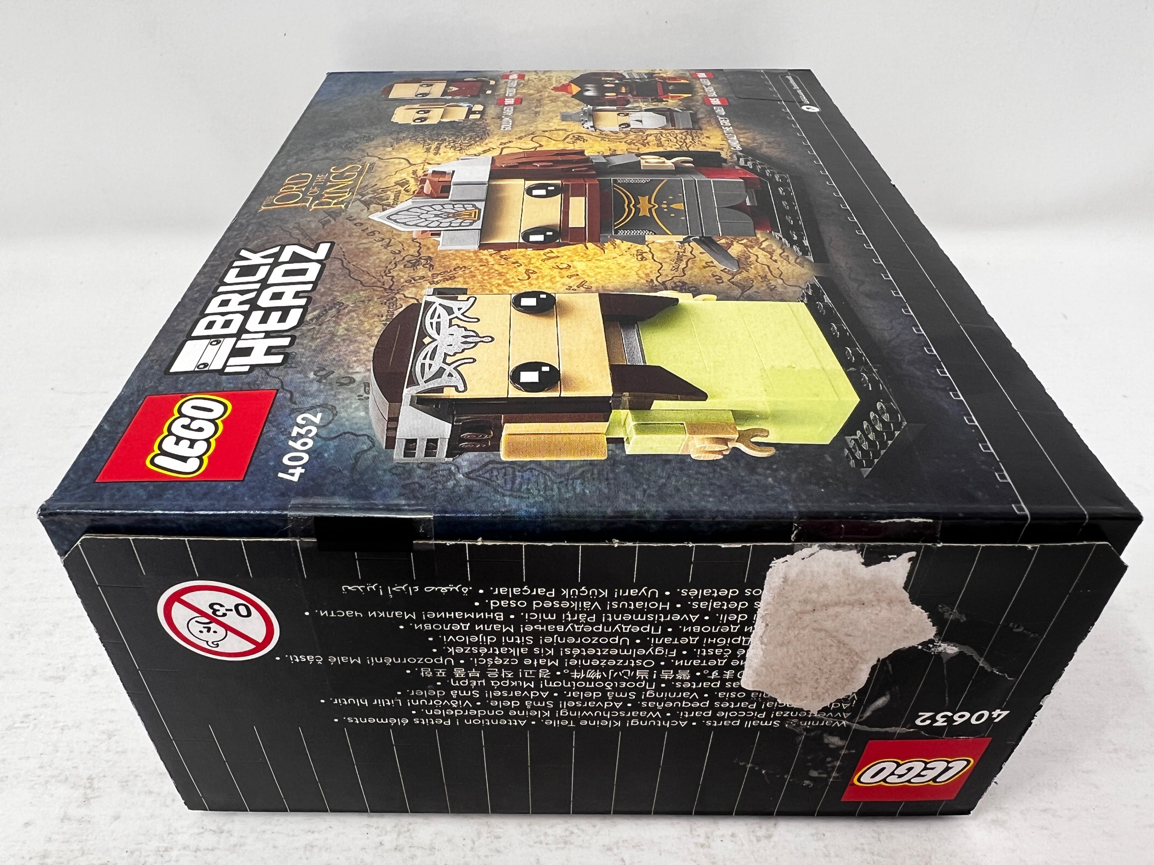 LEGO Brickheadz Aragorn & Arwen 40632 (torn seal (1 only), see pictures)