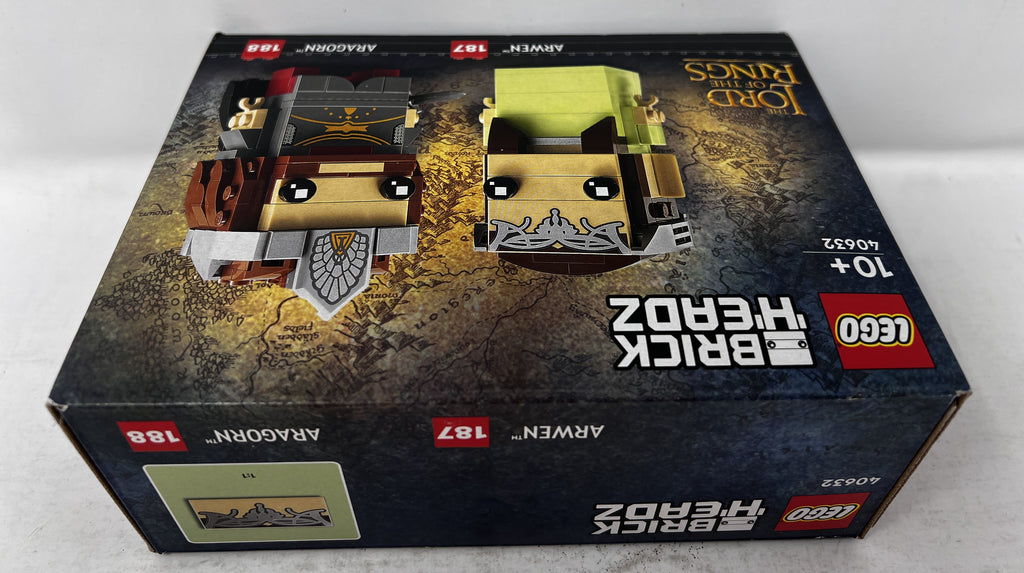 LEGO Brickheadz Aragorn & Arwen 40632 (torn seal (1 only), see pictures)