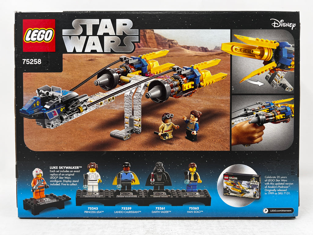 LEGO Star Wars Annakin's Podracer - 20th Anniversary Edition 75258 (Box damage, see pictures)