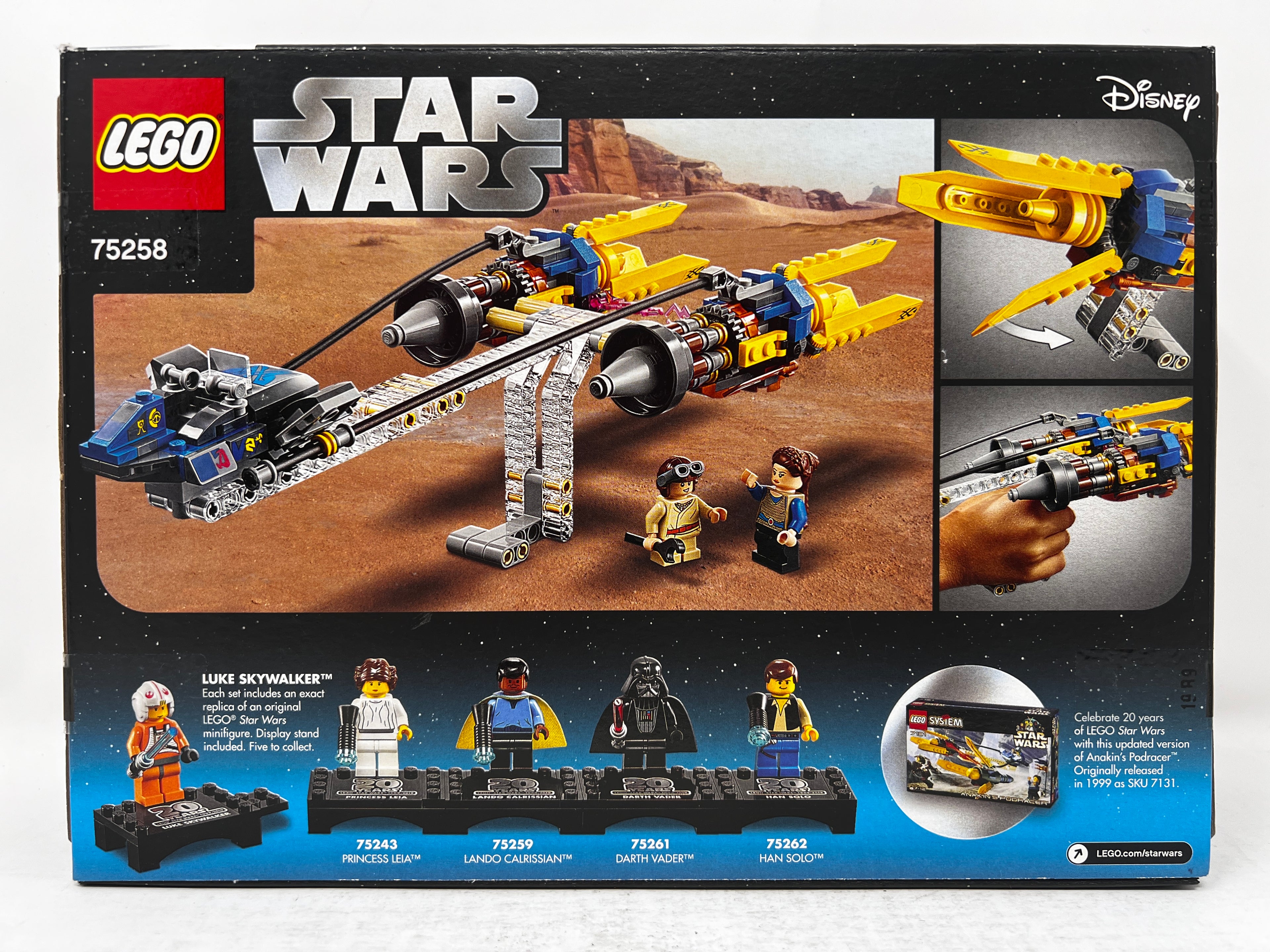 LEGO Star Wars Annakin's Podracer - Édition 20e anniversaire #75258