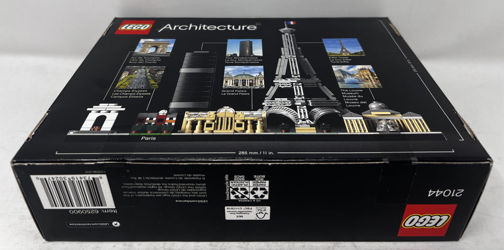 LEGO Architecture Paris Skyline 21044 (Box damage, see pictures)