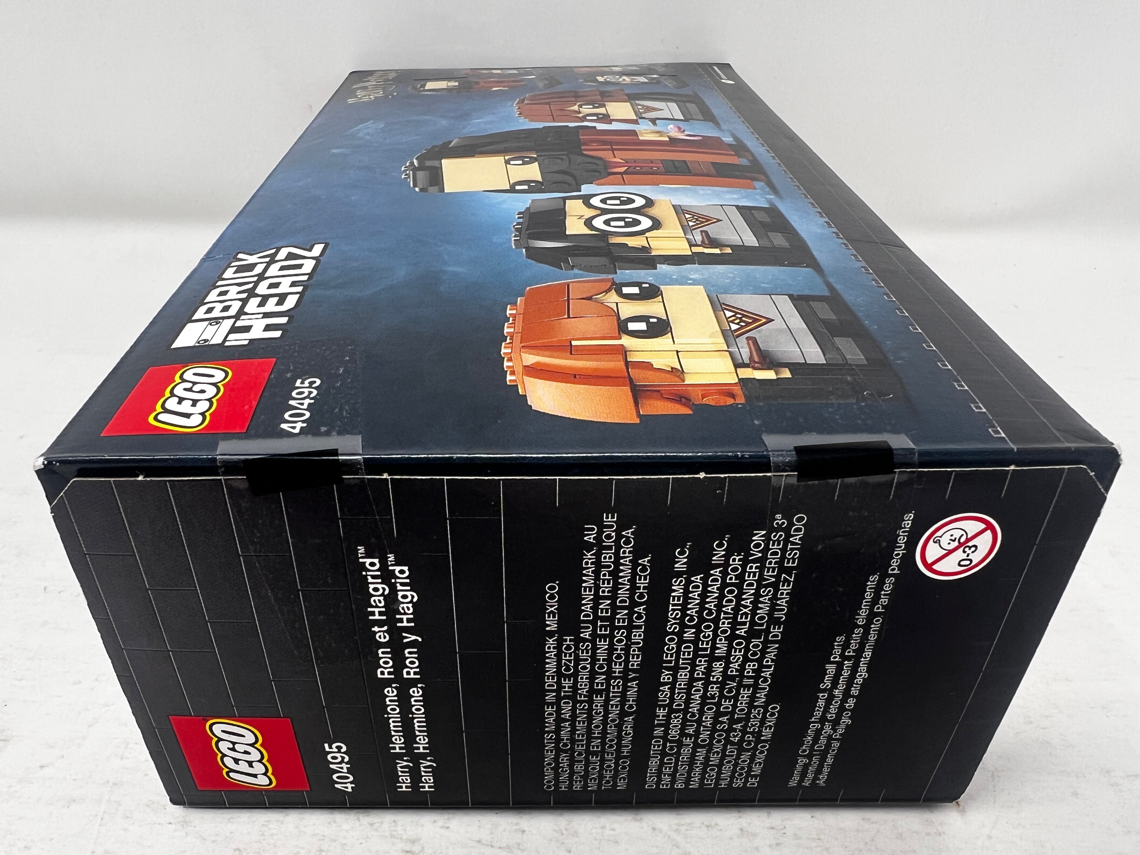 LEGO Harry Potter Brickheadz - Harry, Hermione, Ron & Hagrid 40495 (torn graphic, see pictures)