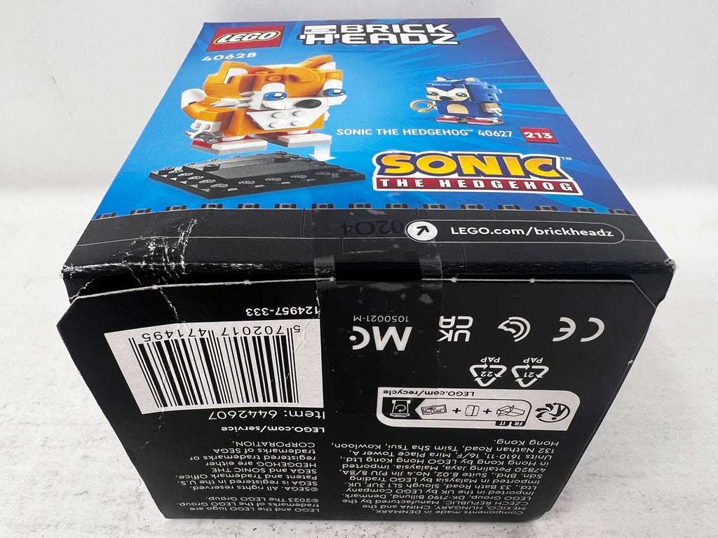 LEGO BrickHeadz Miles "Tails" Prower 40628 (Shelf wear, see pictures)