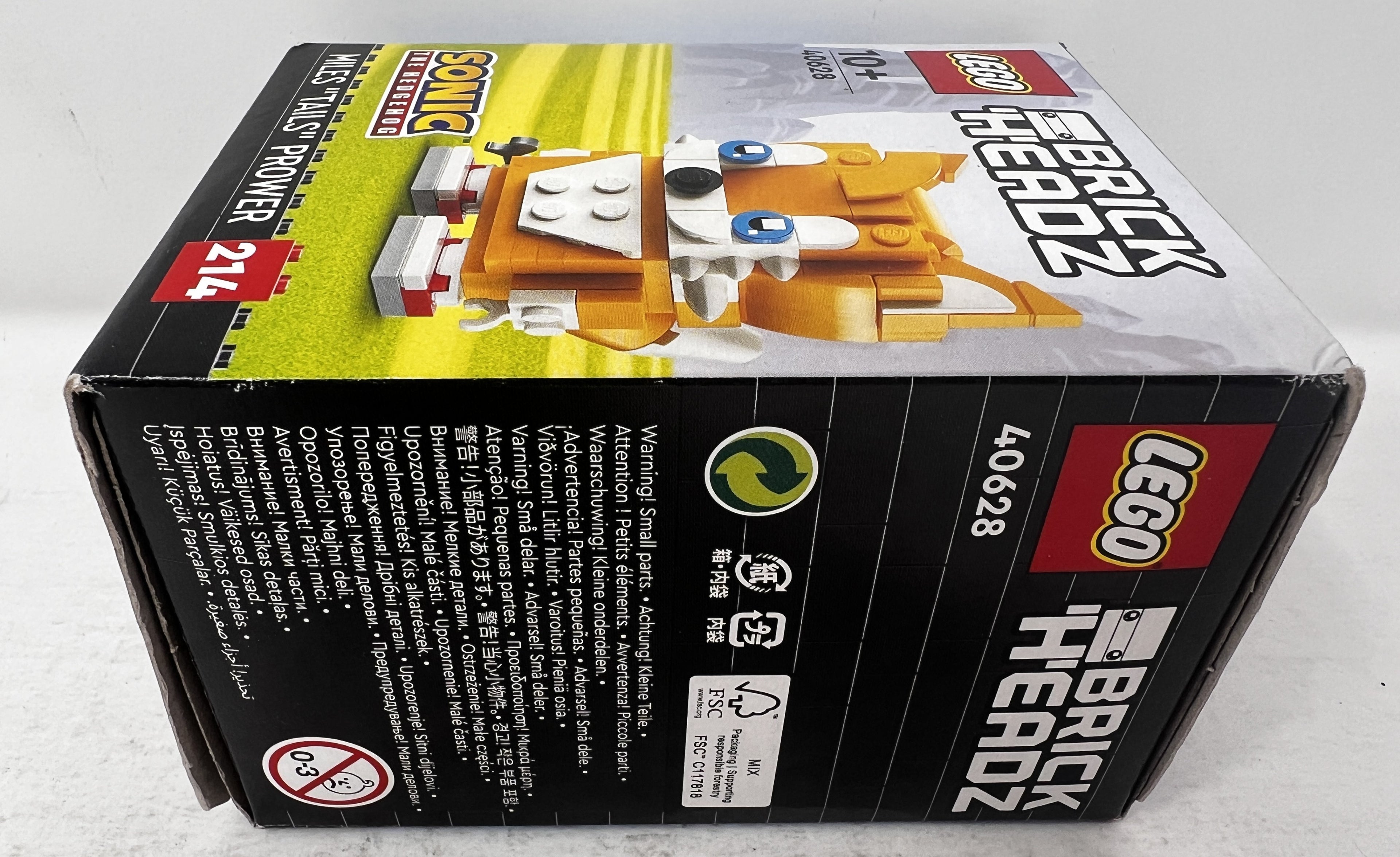 LEGO BrickHeadz Miles "Tails" Prower 40628 (Shelf wear, see pictures)