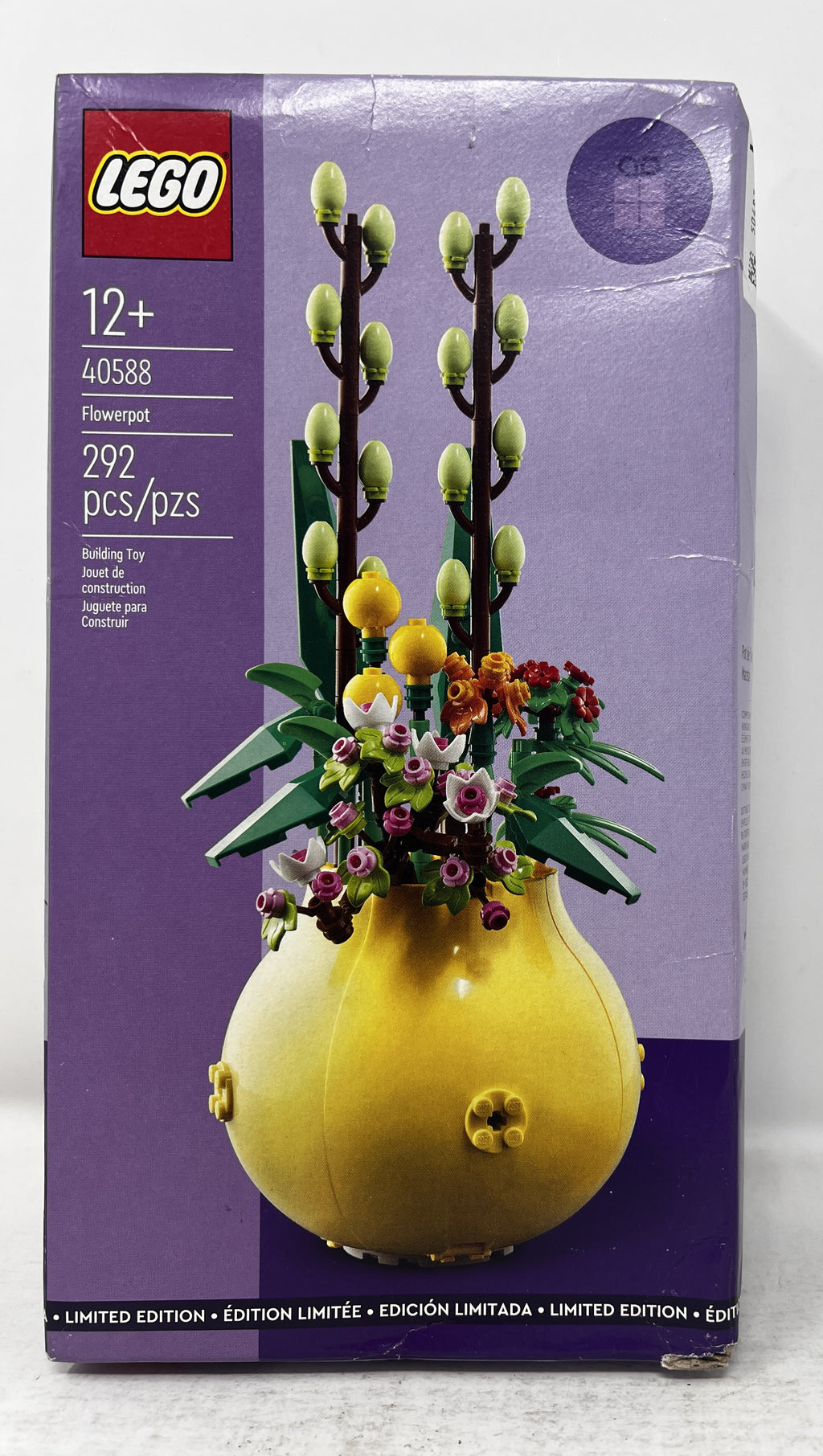 LEGO Flowerpot #40588 (shelf wear/crushing, see pictures)
