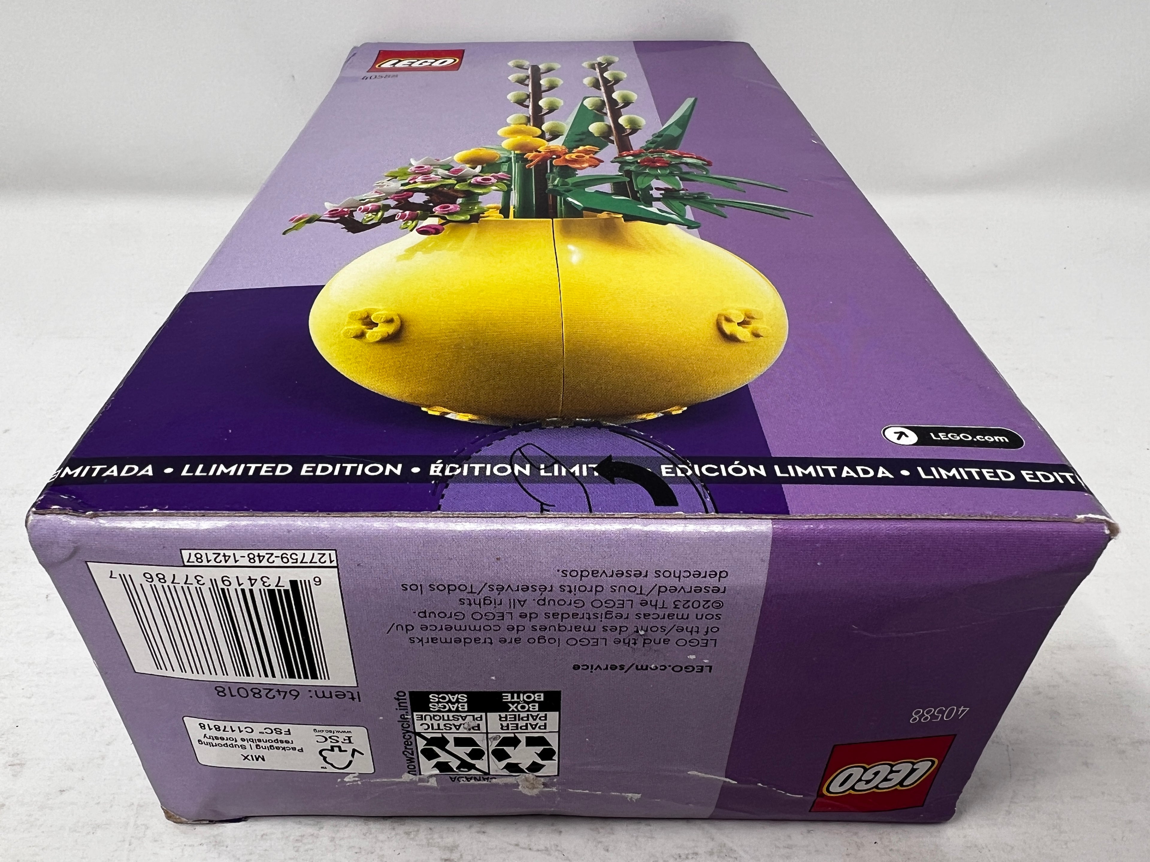 LEGO Flowerpot #40588 (shelf wear/crushing, see pictures)