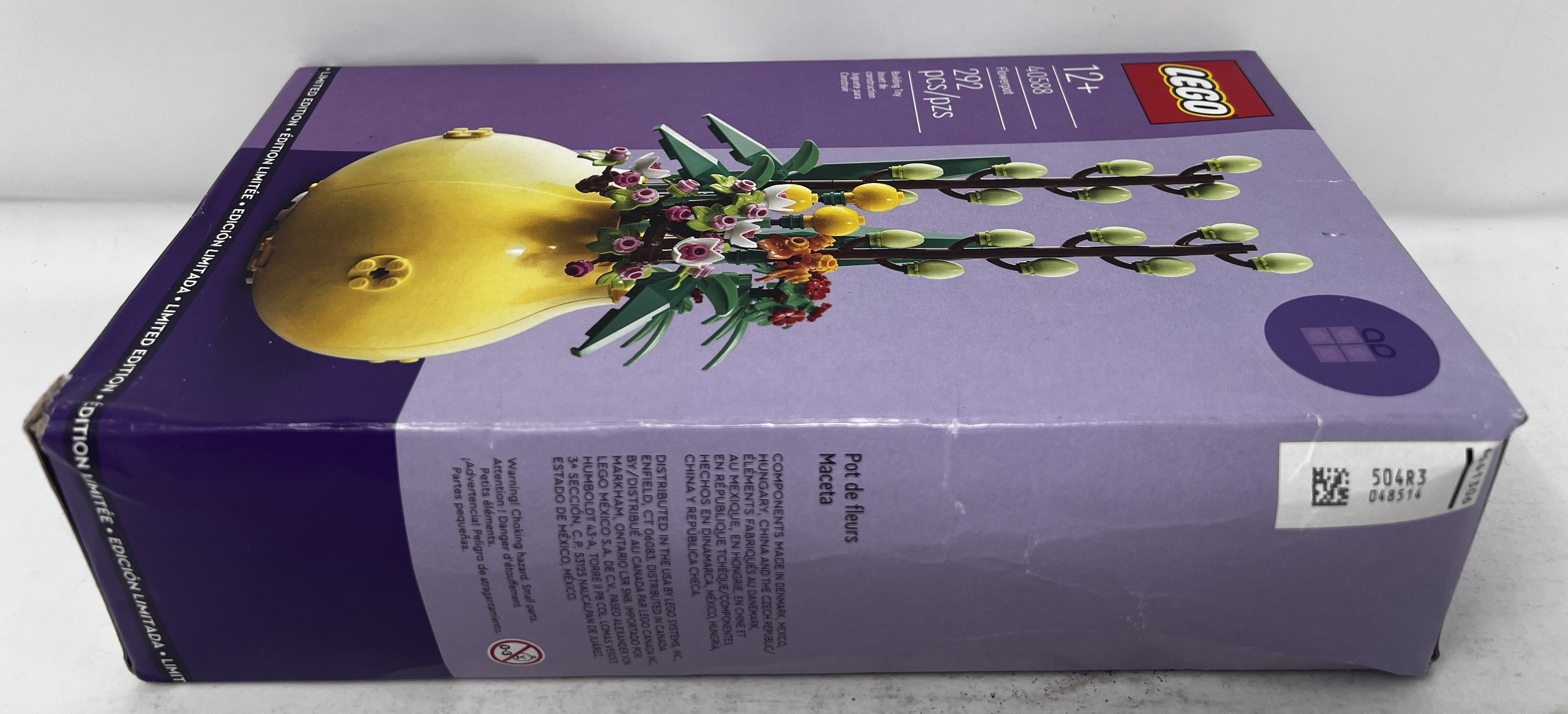 LEGO Flowerpot #40588 (shelf wear/crushing, see pictures)