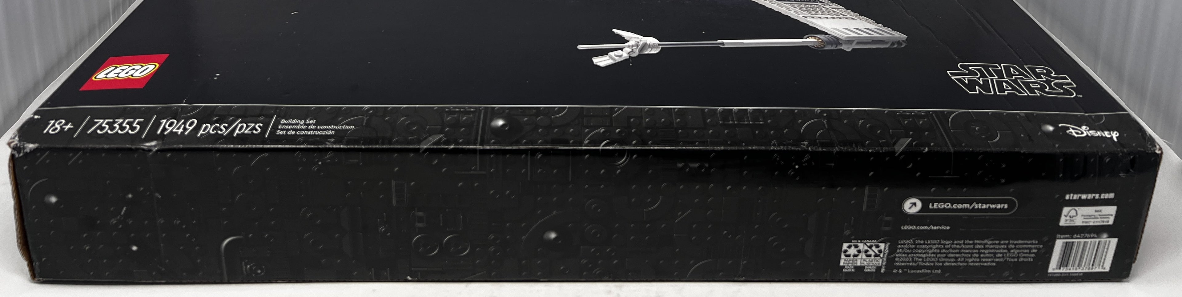 LEGO Star Wars X-Wing Starfighter UCS 75355 (Box damage, shelf wear, glue residue, see pictures)