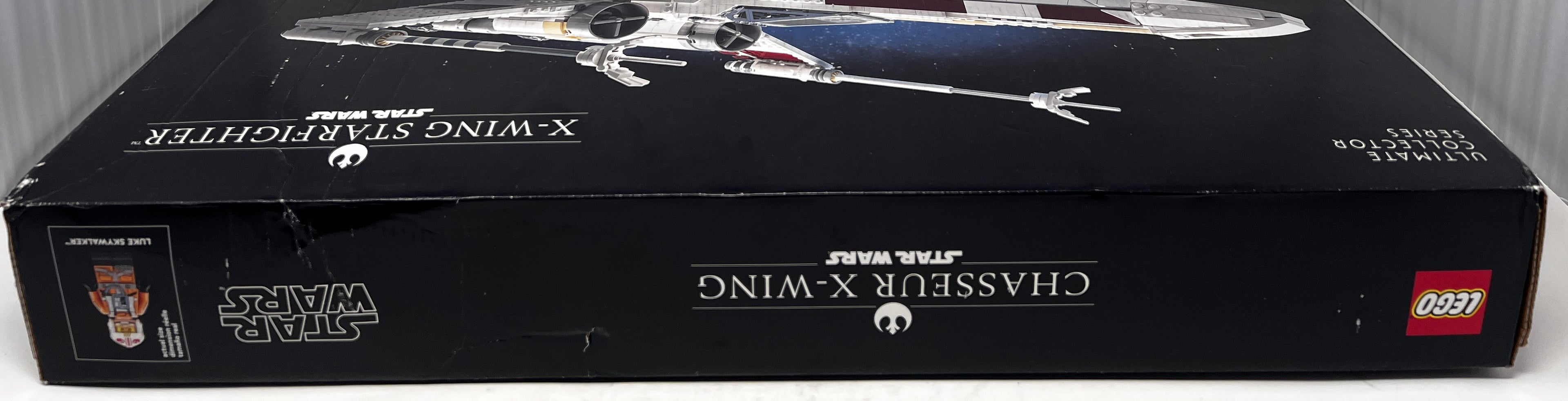 LEGO Star Wars X-Wing Starfighter UCS 75355 (Box damage, shelf wear, glue residue, see pictures)