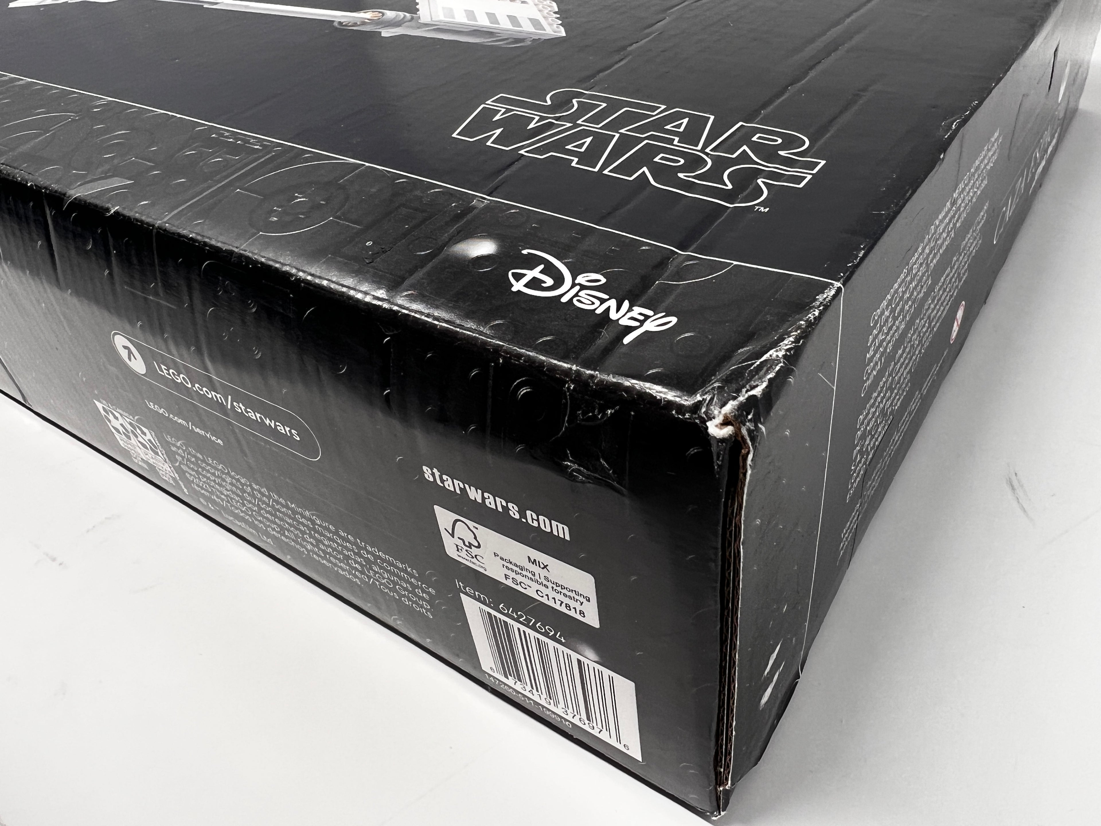 LEGO Star Wars X-Wing Starfighter UCS 75355 (Box damage, shelf wear, glue residue, see pictures)