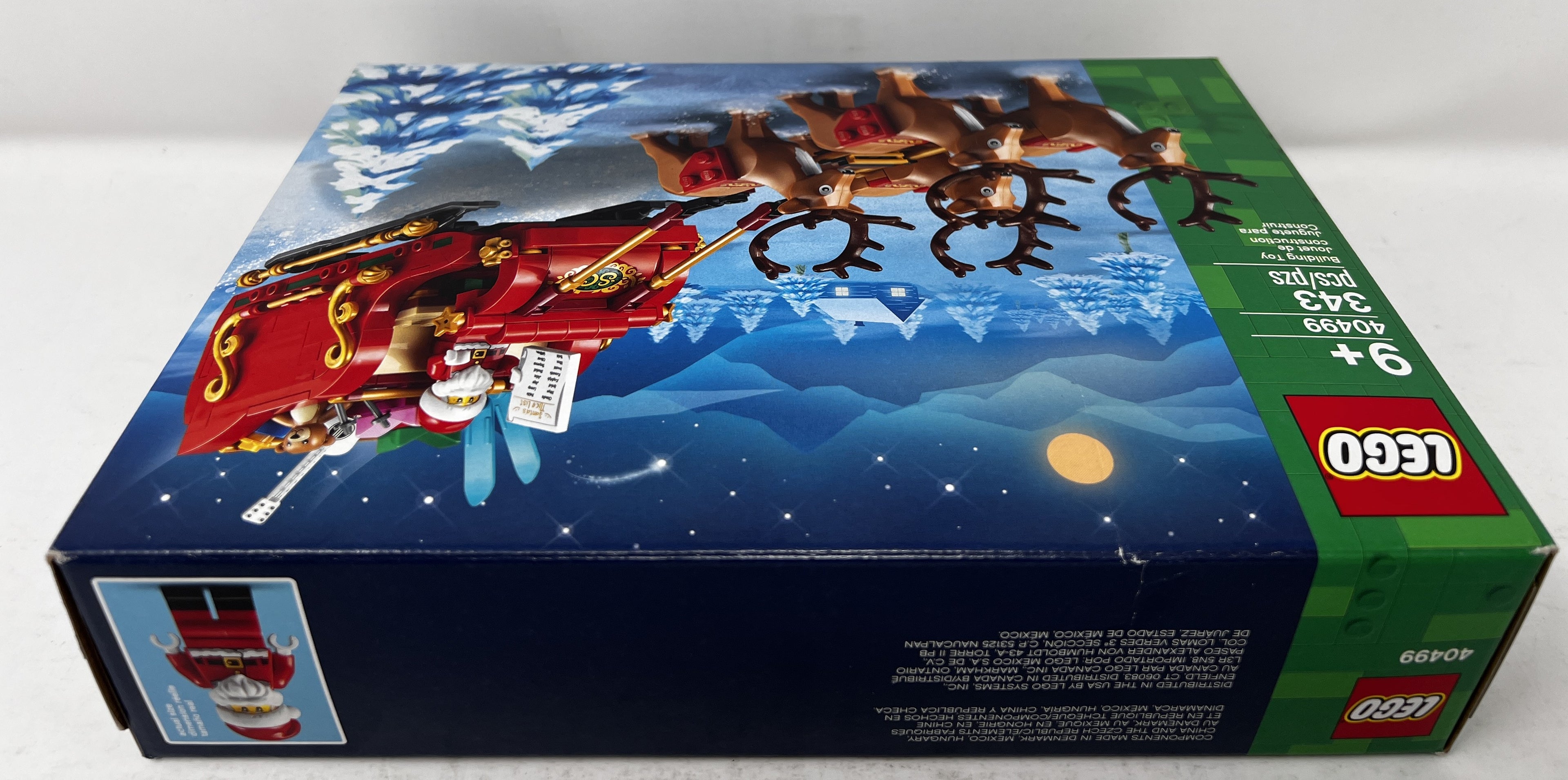 LEGO Santa's Sleigh 40499 (Shelf wear, see pictures)