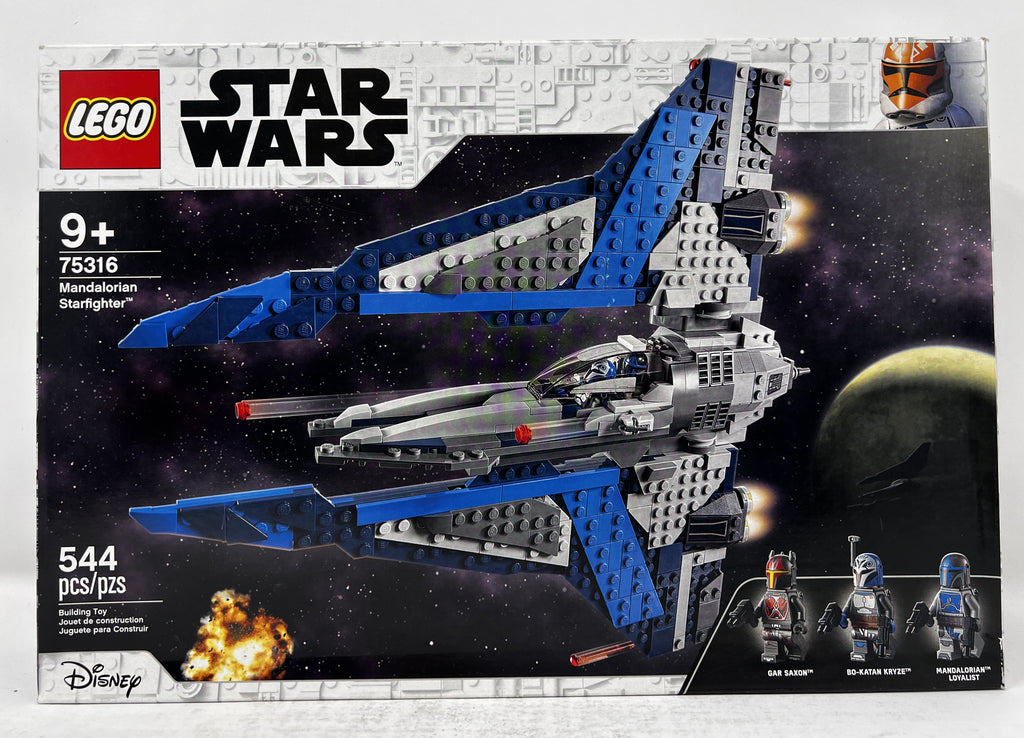 LEGO Star Wars Mandalorian Starfighter 75316 (Shelf wear, see pictures)
