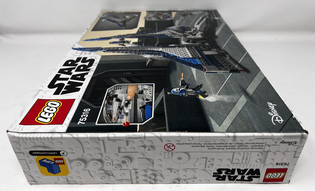 LEGO Star Wars Mandalorian Starfighter 75316 (Shelf wear, see pictures)