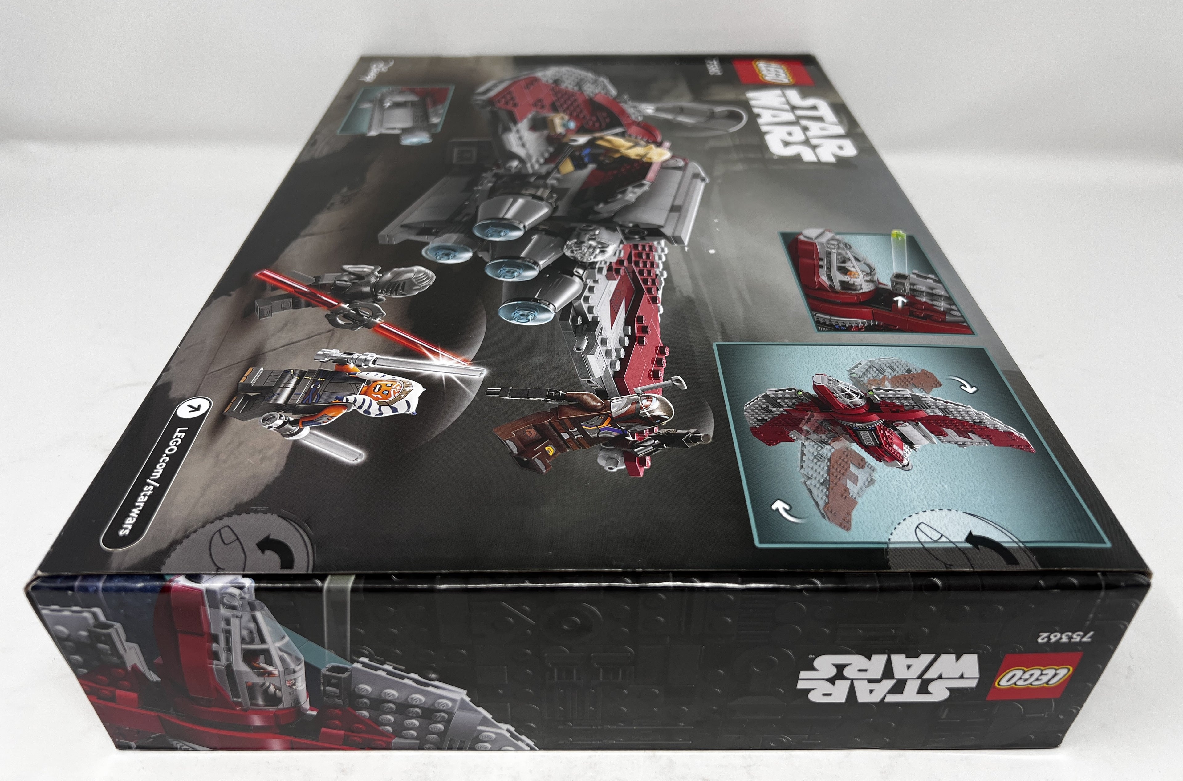 LEGO Star Wars Ahsoka Tano's T-6 Jedi Shuttle 75362 (Creasing/crushing, see pictures)