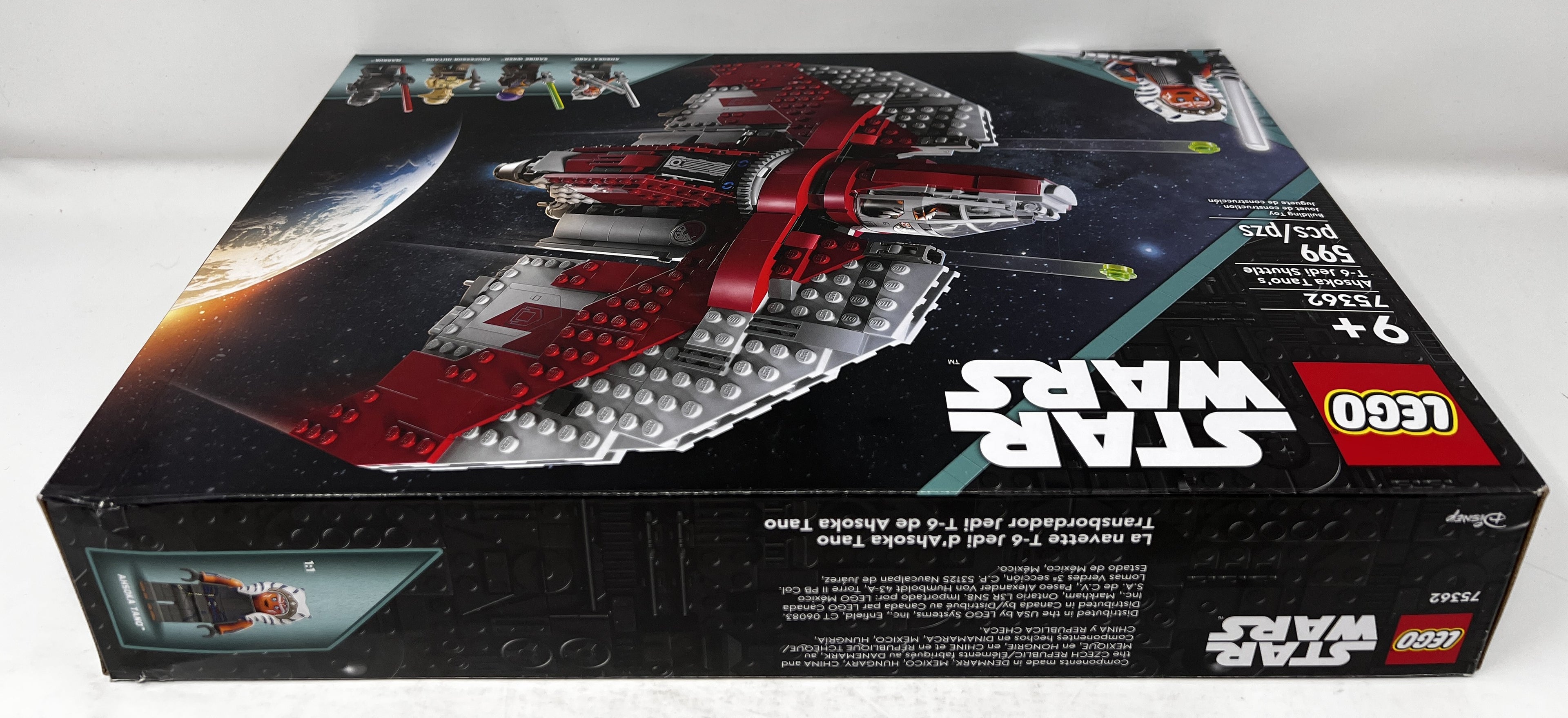 LEGO Star Wars Ahsoka Tano's T-6 Jedi Shuttle 75362 (Creasing/crushing, see pictures)